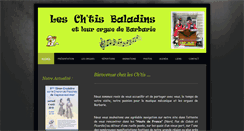 Desktop Screenshot of leschtisbaladins.org